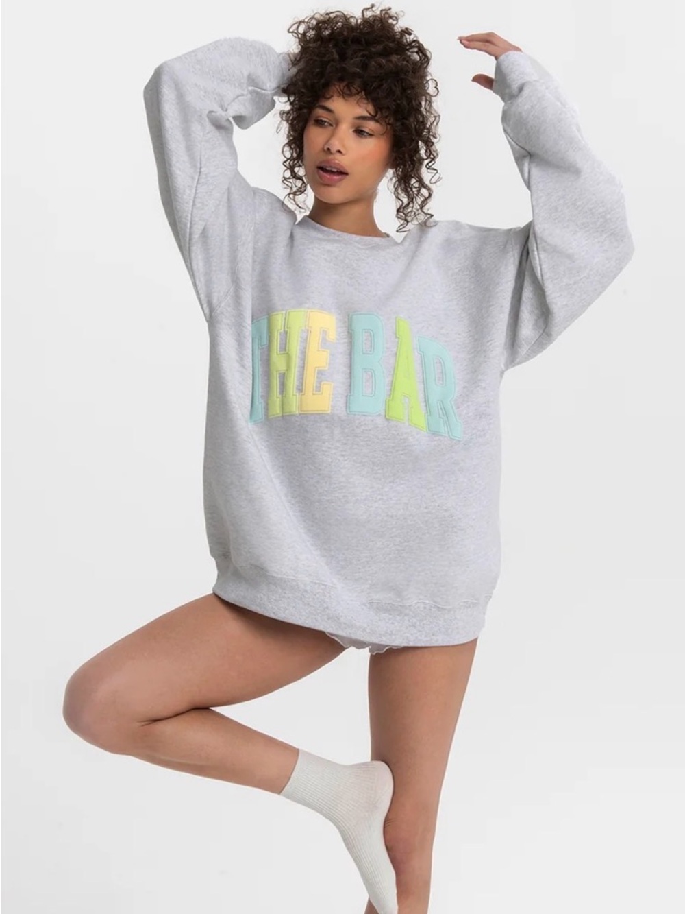 The Bar Varsity Sweatshirt -  Citrus Fade